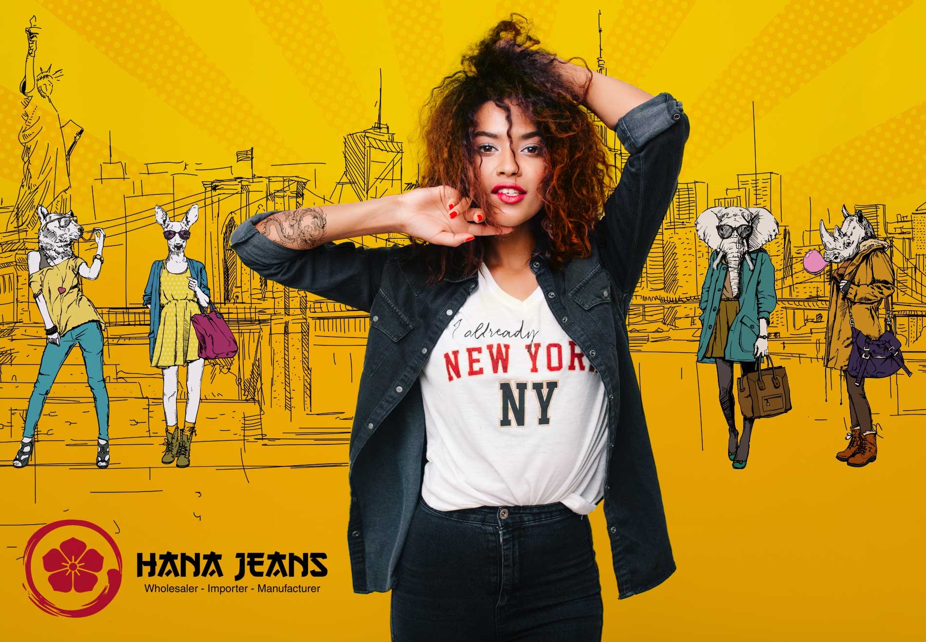 Hana Jeans | B2B Wholesale | Womens Premium Denim Jacket