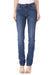 MikuRi 07 Women’s 5 Pocket High-Rise Dark Skinny Fit Denim Jeans